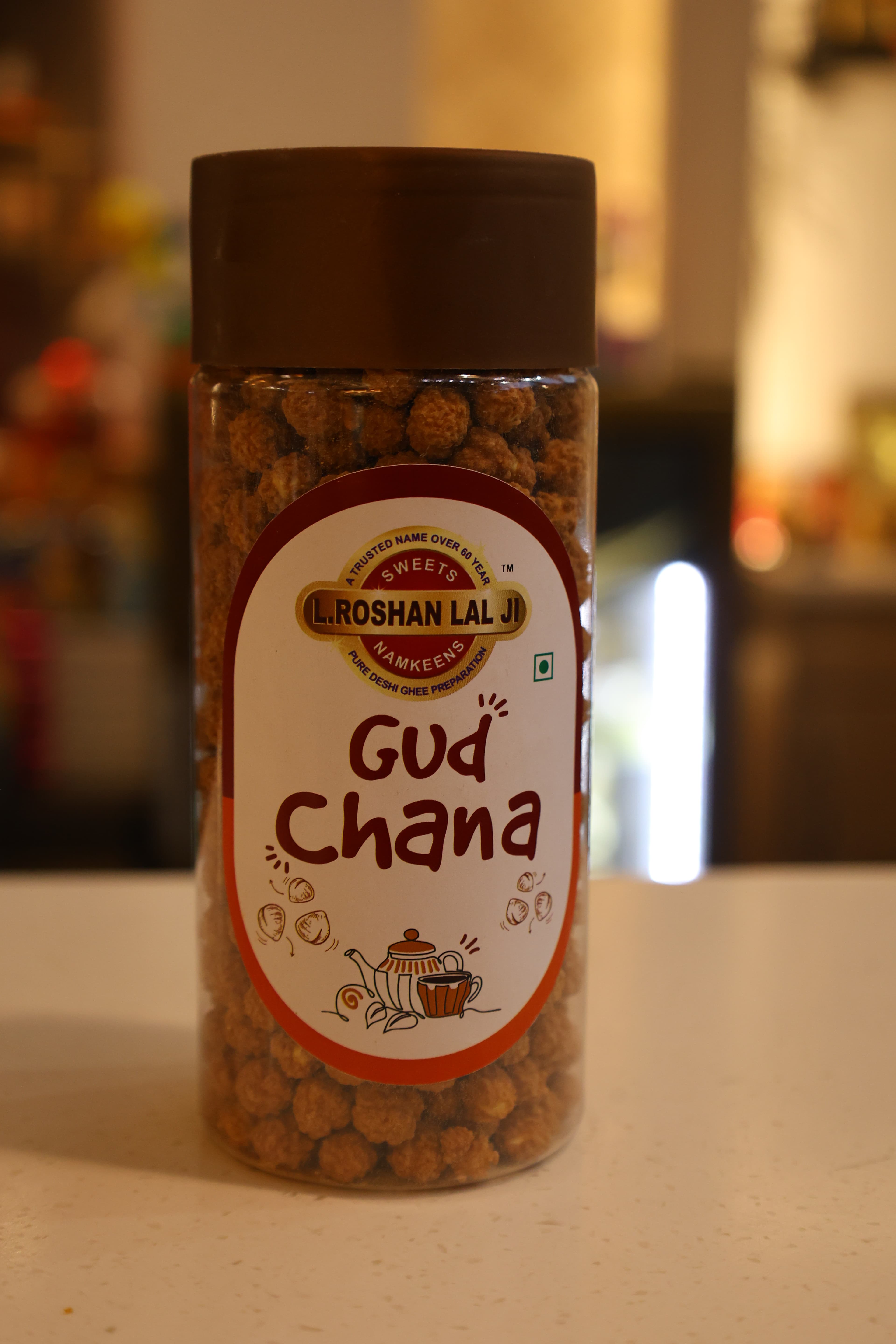 Roasted Gud Chana